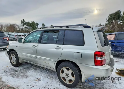 2005 Toyota Highlander Limited из США, поврежденный, VIN JTEEP21A650120506